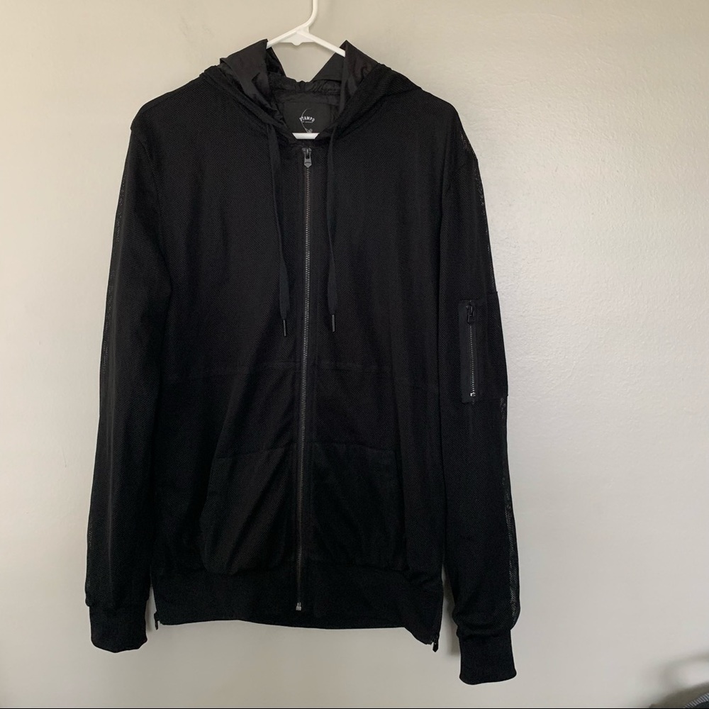 Stampd mesh nylon jacket